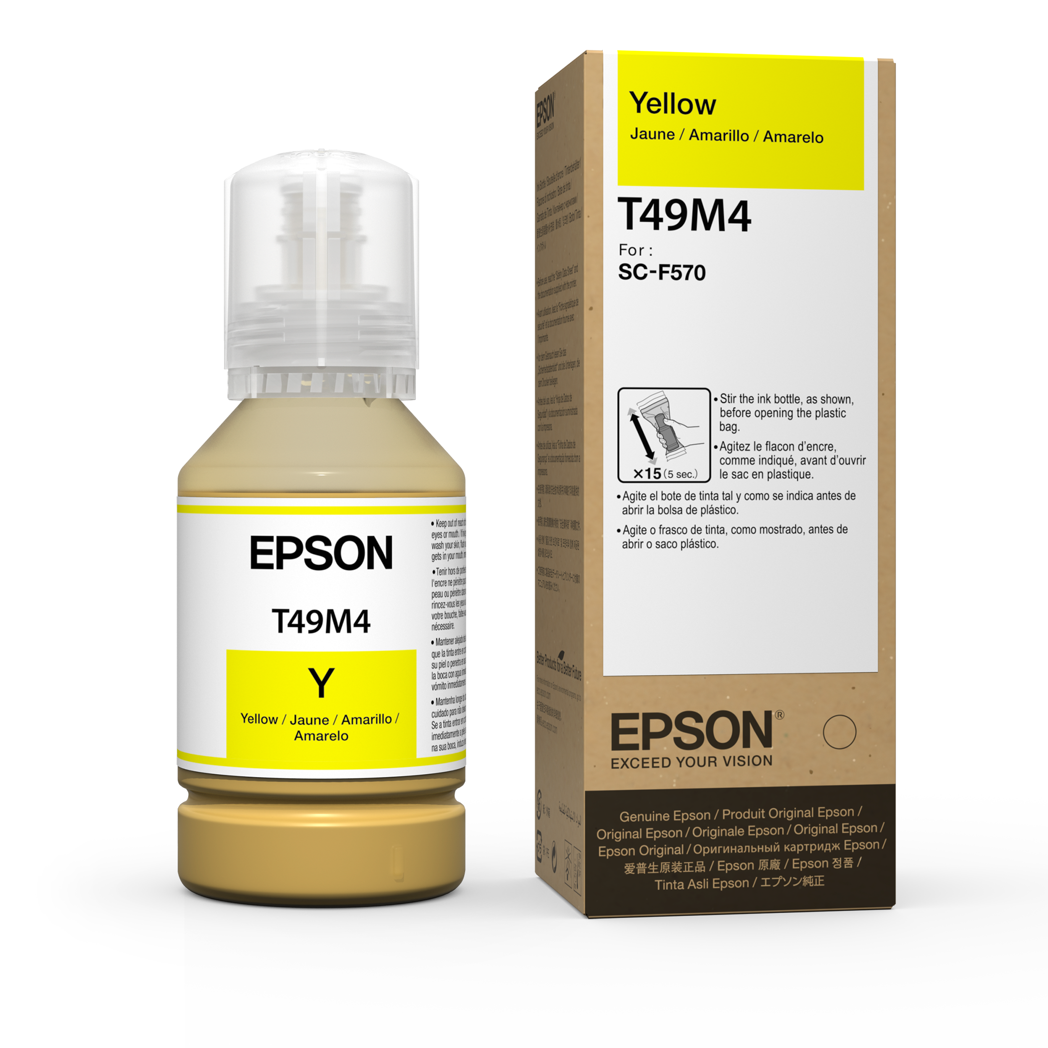 Epson® SureColor F170/ F570 Inks-Individual Bottles -140mL - Joto Imaging Supplies Canada